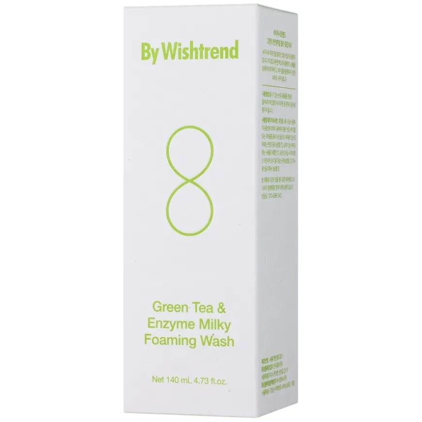 Green Tea & Enzyme Milky Foaming Wash 140ml