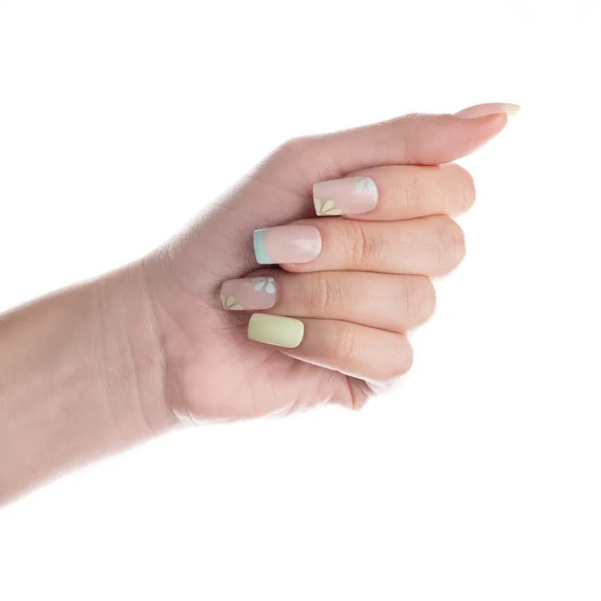 Groovy Baby Nails Square Nails 24pcs