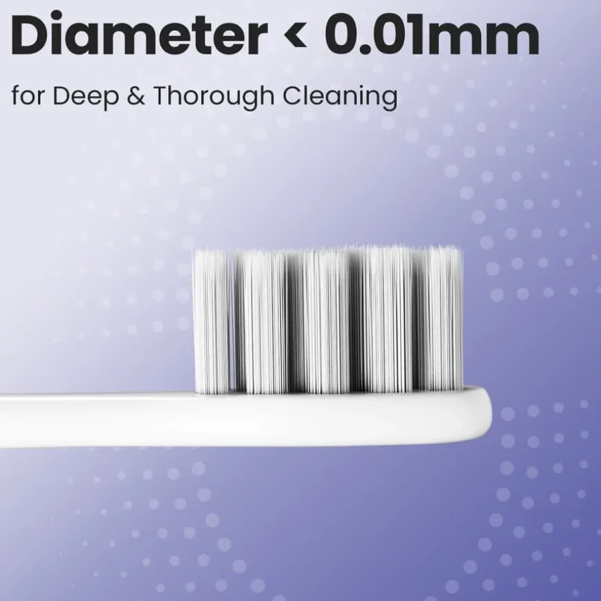 Gum Care Brush Head White 6pcs