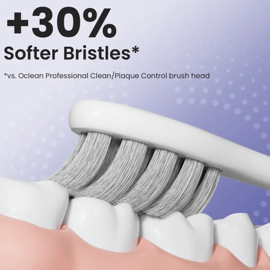 Gum Care Brush Head White 6pcs