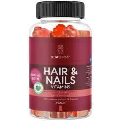 Hair & Nails Peach 60pcs