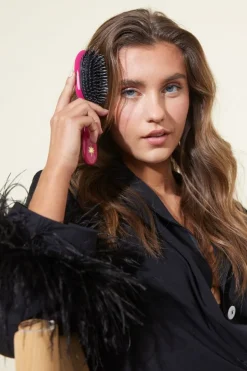 Hair Brush Sweet Pea Small