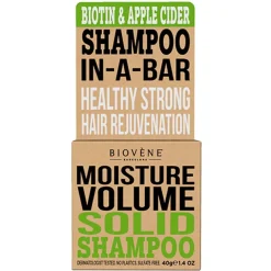 Hair Care Shampoo Bar Moisture Volume Biotin & Apple Cider 40g