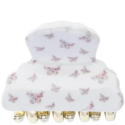 Hair Claw Small Butterfly Pattern