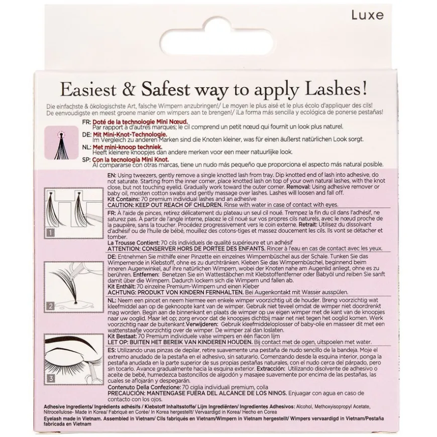 Haute Couture Individual Lashes Combo Luxe 70pcs