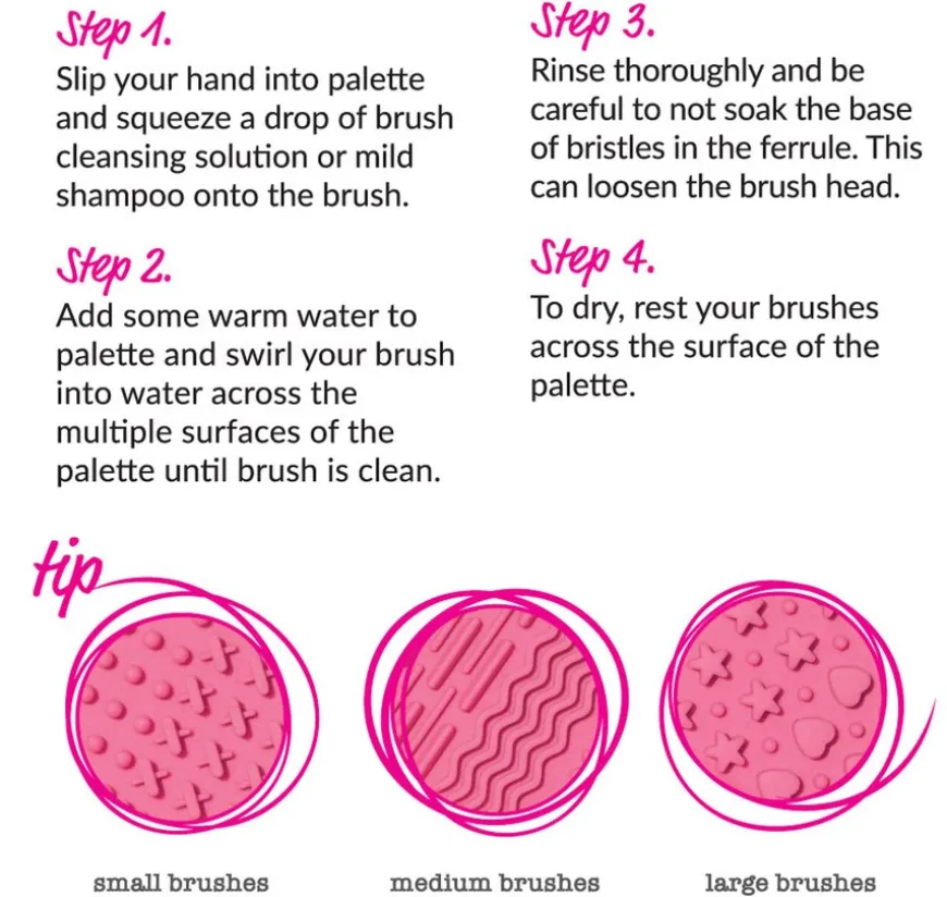 HD Brush Cleaner Palette