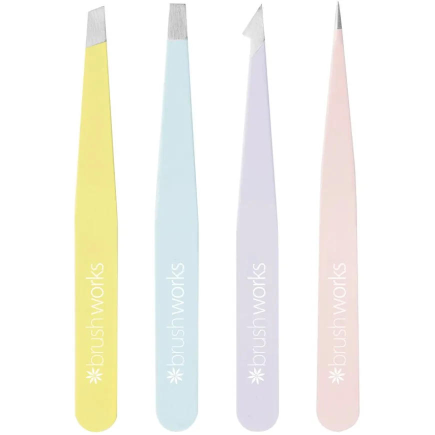 HD Combination Tweezer Set Pastel