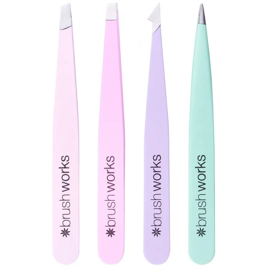 HD Combination Tweezer Set Pastel