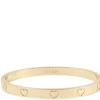 Heart Bangle Gold