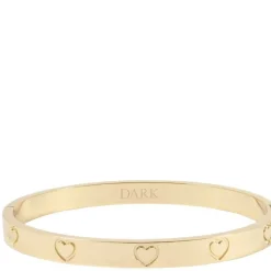Heart Bangle Gold