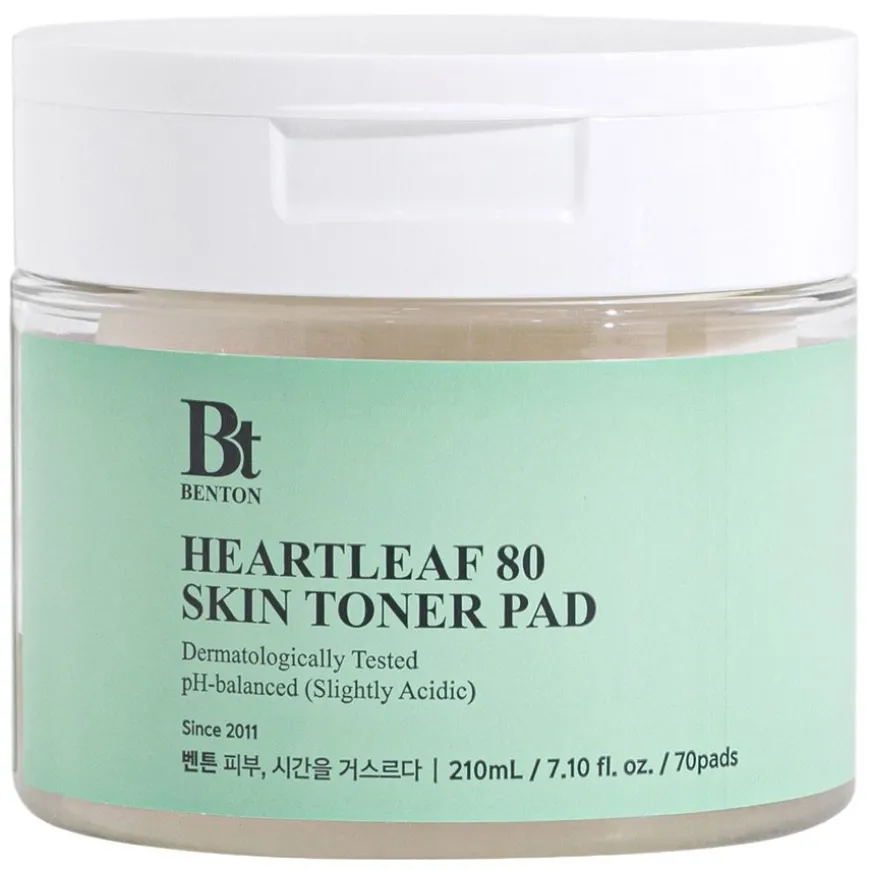 Heartleaf 80 Skin Toner Pads 70pcs