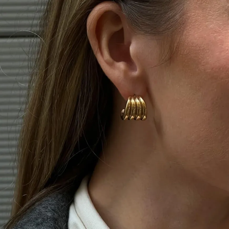 Heritage Earrings Gold