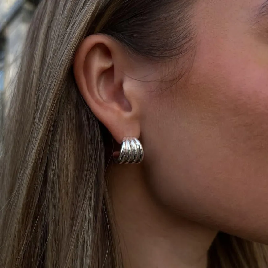 Heritage Earrings Silver