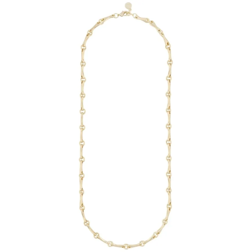 Honey Link Necklace Gold 45cm