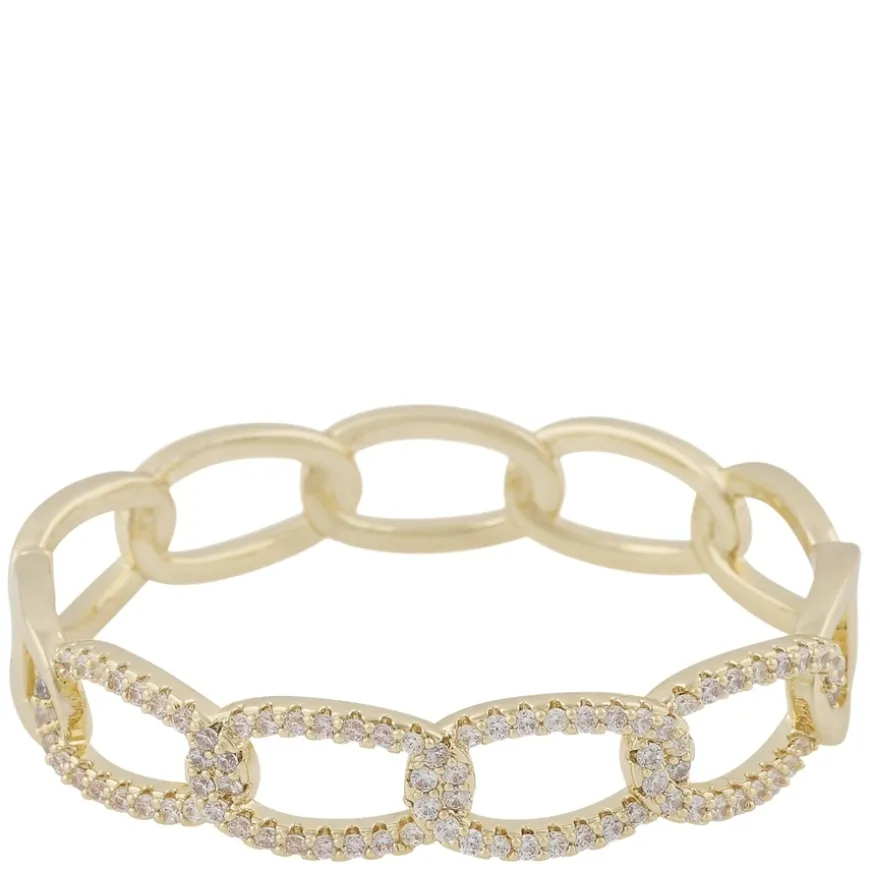 Honey Oval Bracelet Gold Onesize