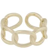 Honey Ring Plain Gold Medium
