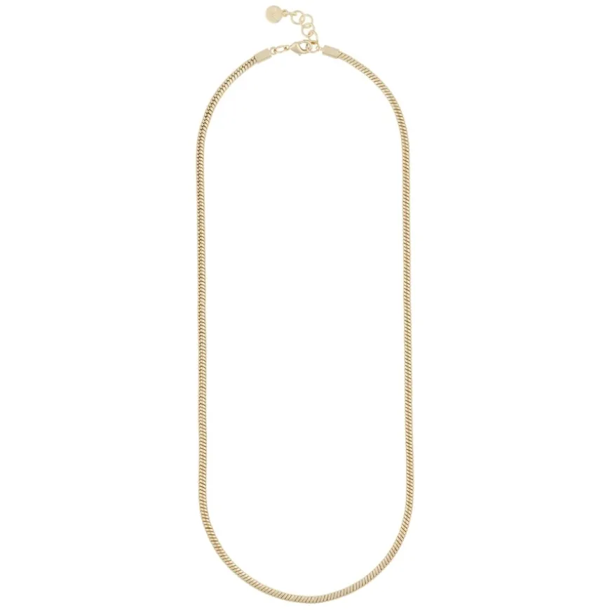 Honey Skinny Necklace Gold 45cm
