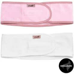 Hårbånd Hvit/Rosa 2stk