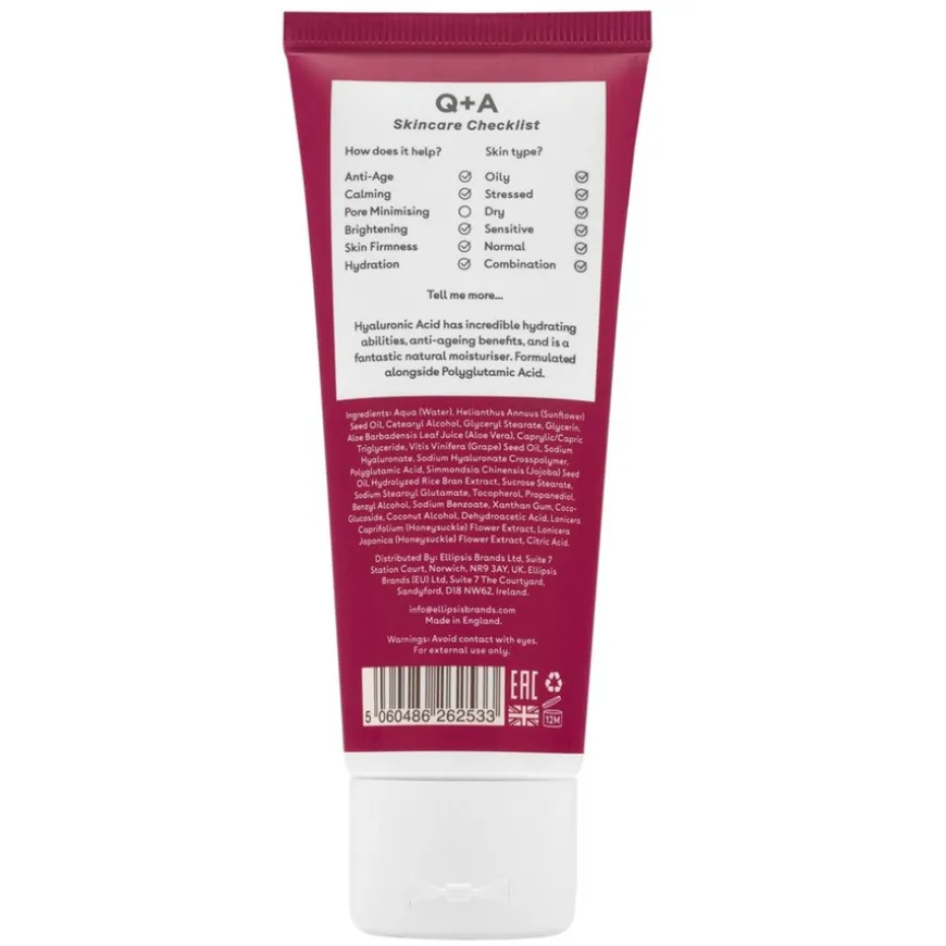 Hyaluronic Acid Daily Moisturiser 75ml