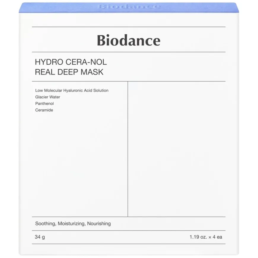 Hydro Cera-Nol Real Deep Mask 4pcs