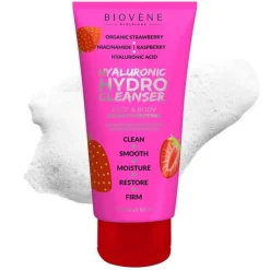 Hydro Cleanser HA + Organic Strawberry Hydrating Cleanser For Face & Body 200ml