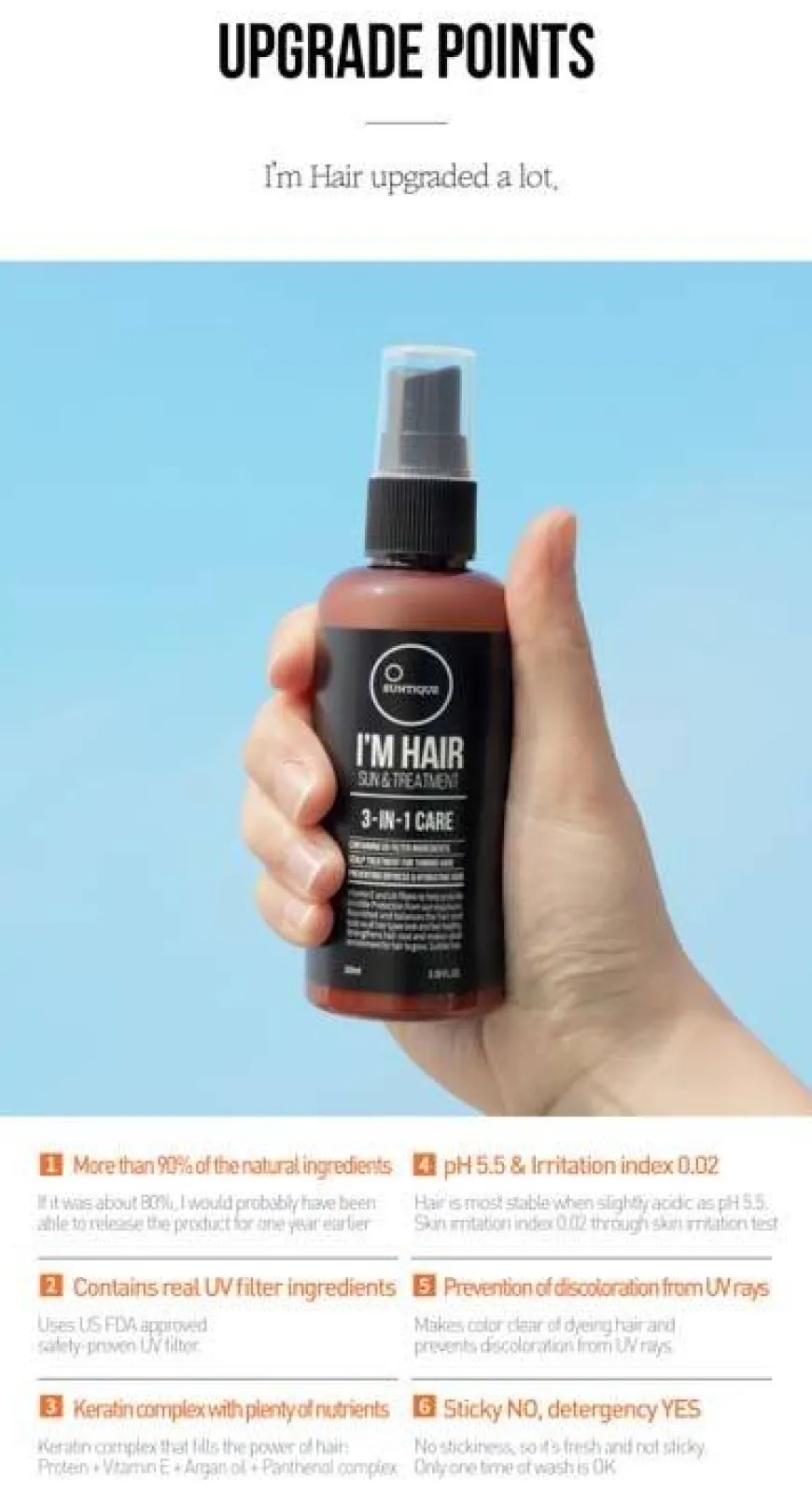 I'm Hair Sun & Treatment 100ml