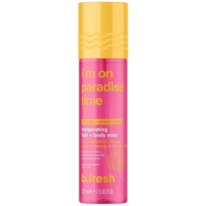 I'm On Paradise Time Invigorating Hair + Body Mist 221ml