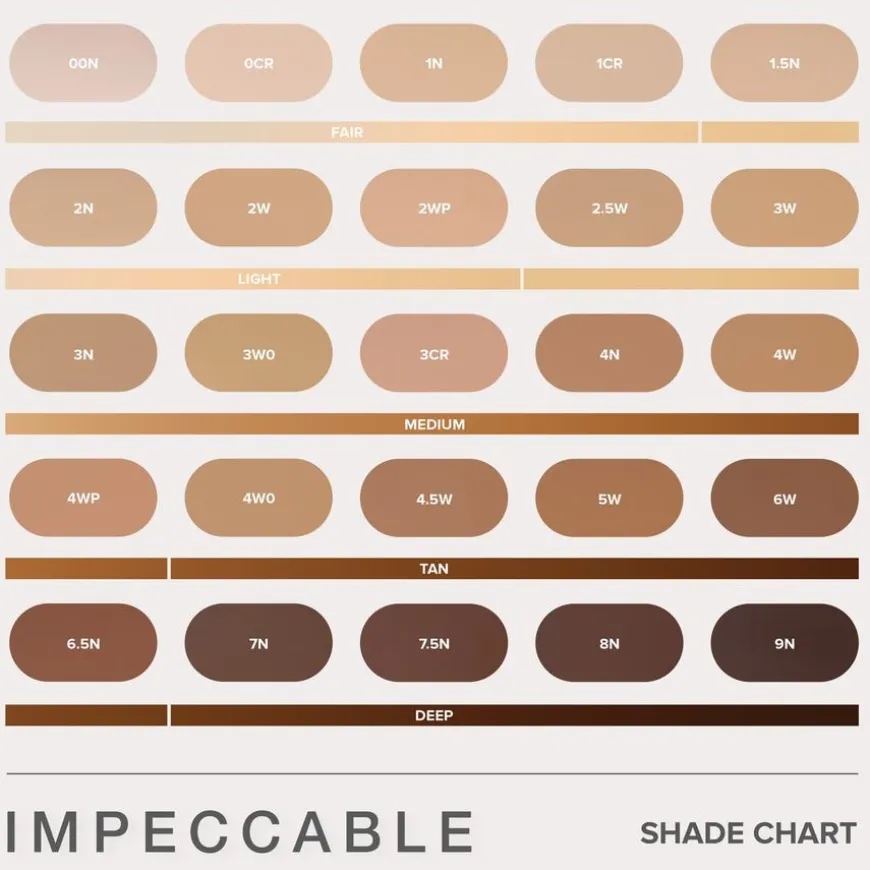 Impeccable Foundation 3CR 35ml