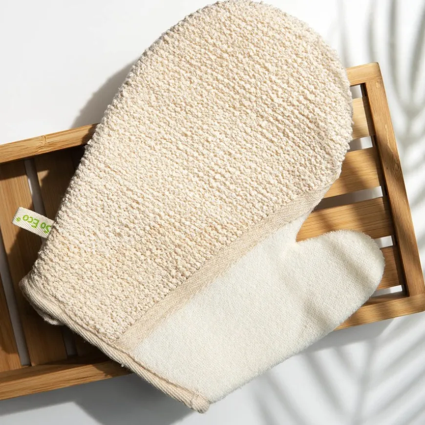 2-In-1 Exfoliating Glove 1pcs