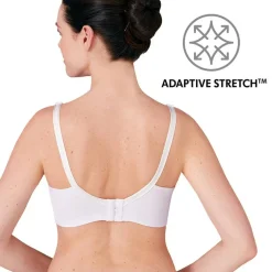 3-In-1 Nursing And Pumping Bra White M