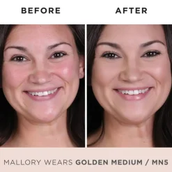 4-in-1 Pressed Mineral Foundation Gold Medium MN5 8g