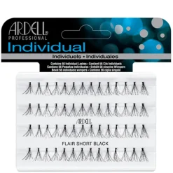 Individual Flare Short Black