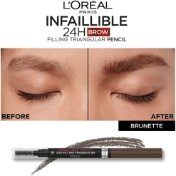 Infaillible Brows 24H Filling Triangular Pencil 3.0 Brunette 1ml