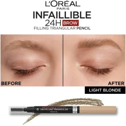 Infaillible Brows 24H Filling Triangular Pencil 5.0 Light Brunette 1ml