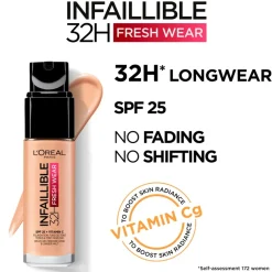 Infaillible Fresh Wear 32H Foundation 220 Neutral Undertone 30ml