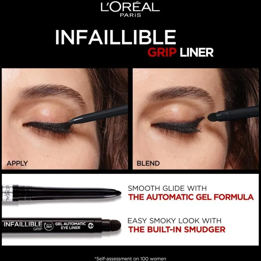 Infaillible Grip 36H Automatic Eyeliner #04 Brown Denim 8g
