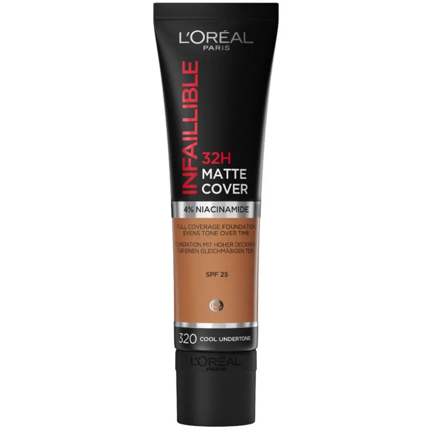 Infaillible 32H Matte Cover Foundation 320 Cool Undertone 30ml