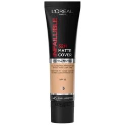 Infaillible 32H Matte Cover Foundation 145 Warm Undertone 30ml