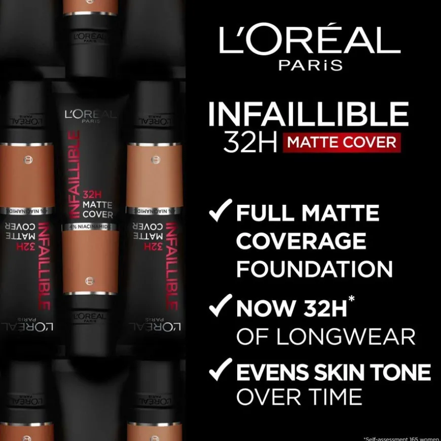Infaillible 32H Matte Cover Foundation 25 Cool Undertone 30ml