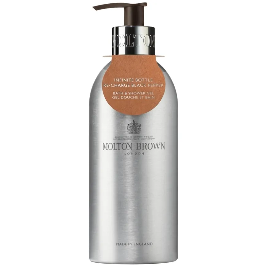 Infinite Bottle Re-charge Black Pepper Bath & Shower Gel 400ml