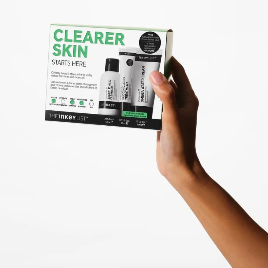INKEY Clearer Skin Starts Here Set