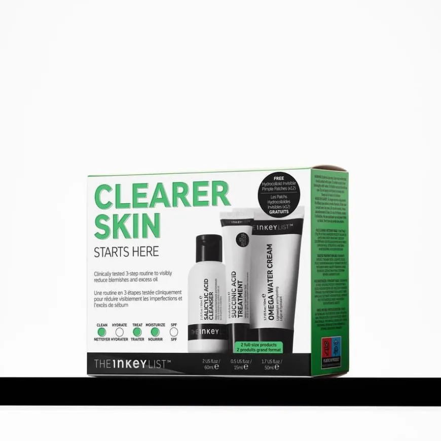 INKEY Clearer Skin Starts Here Set