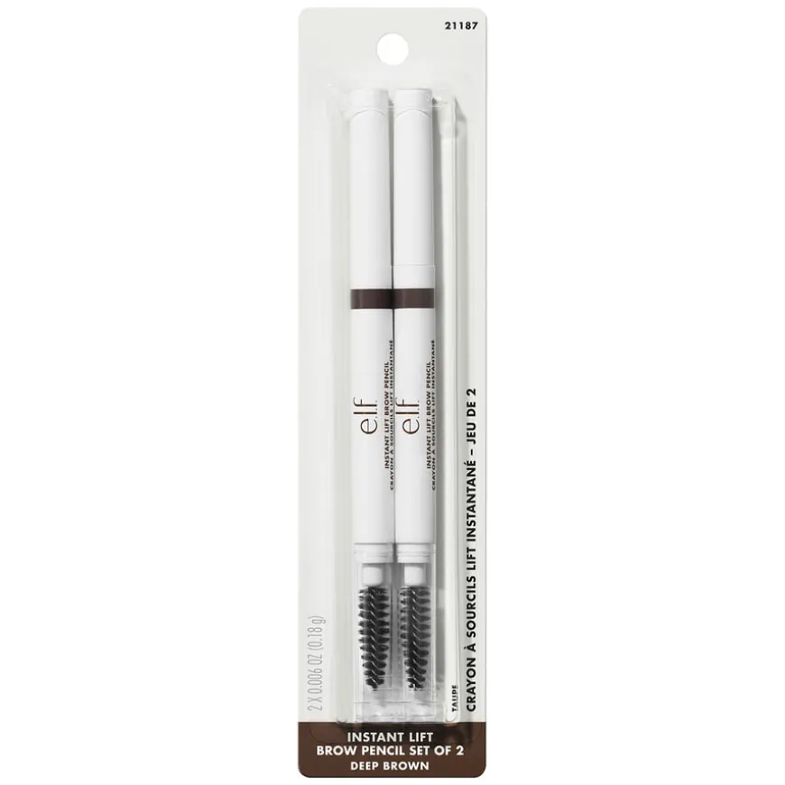 Instant Lift Brow Pencil Deep Brown 2-Pack