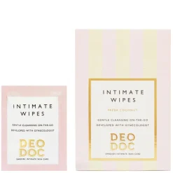 Intimate Wipes Fresh Coconut 10pcs