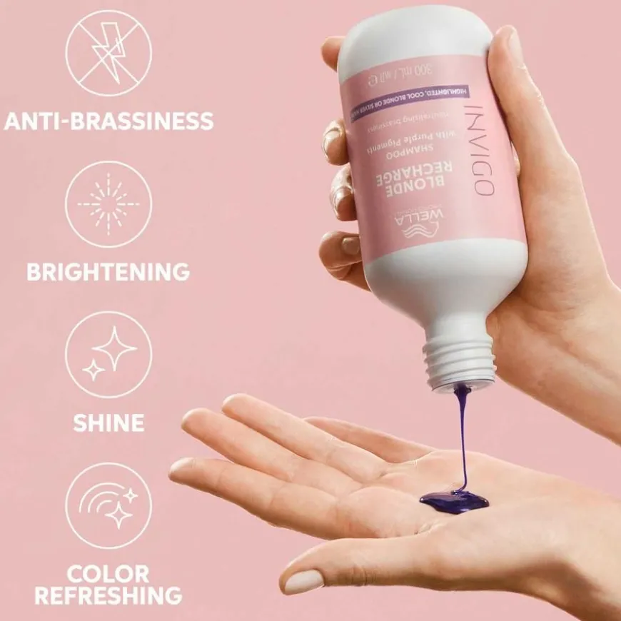 Invigo Blonde Recharge Cool Blonde Shampoo 300ml