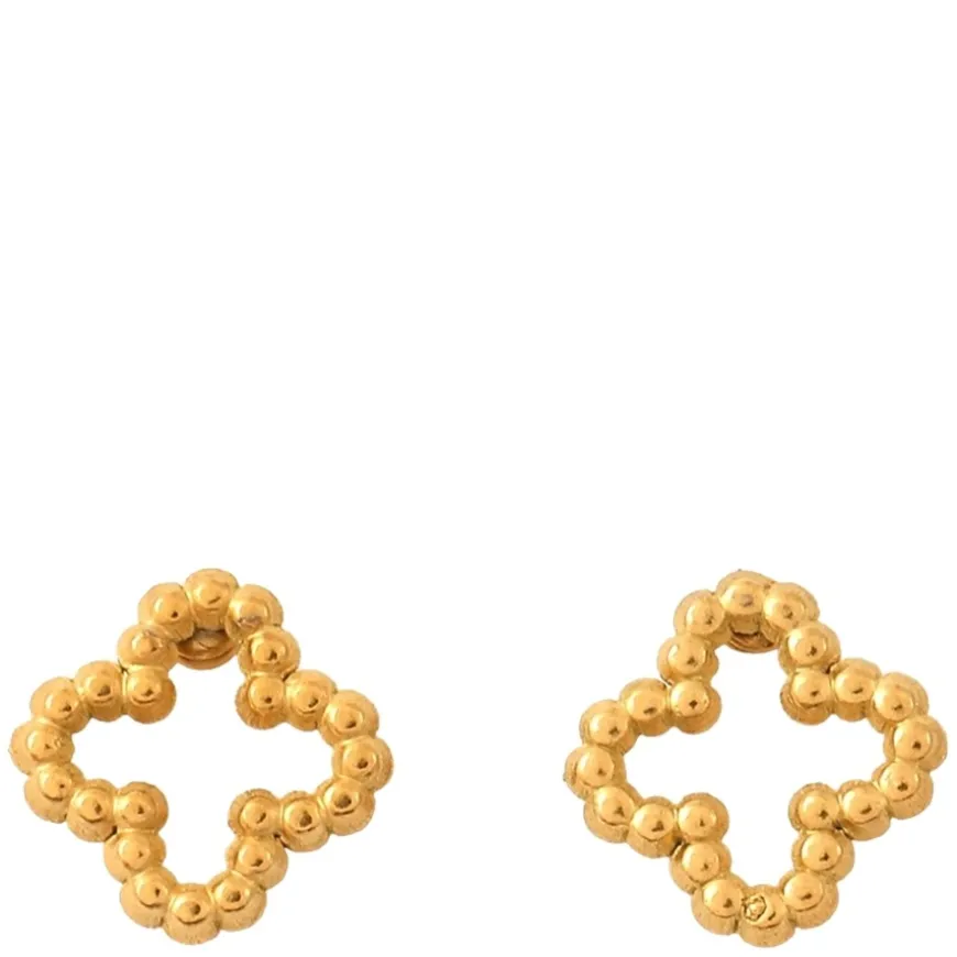 Irma Clover Stud Earrings