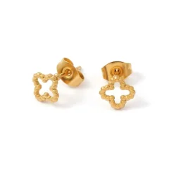Irma Clover Stud Earrings