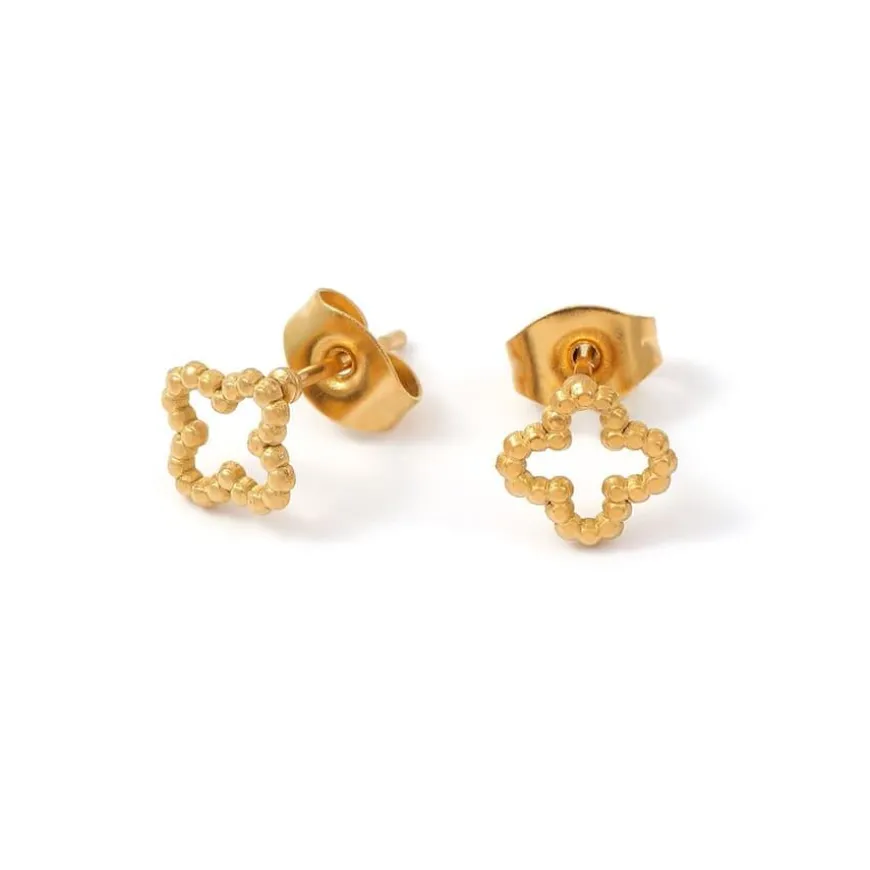 Irma Clover Stud Earrings