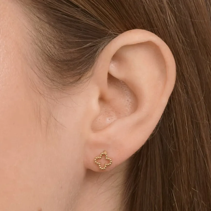 Irma Clover Stud Earrings