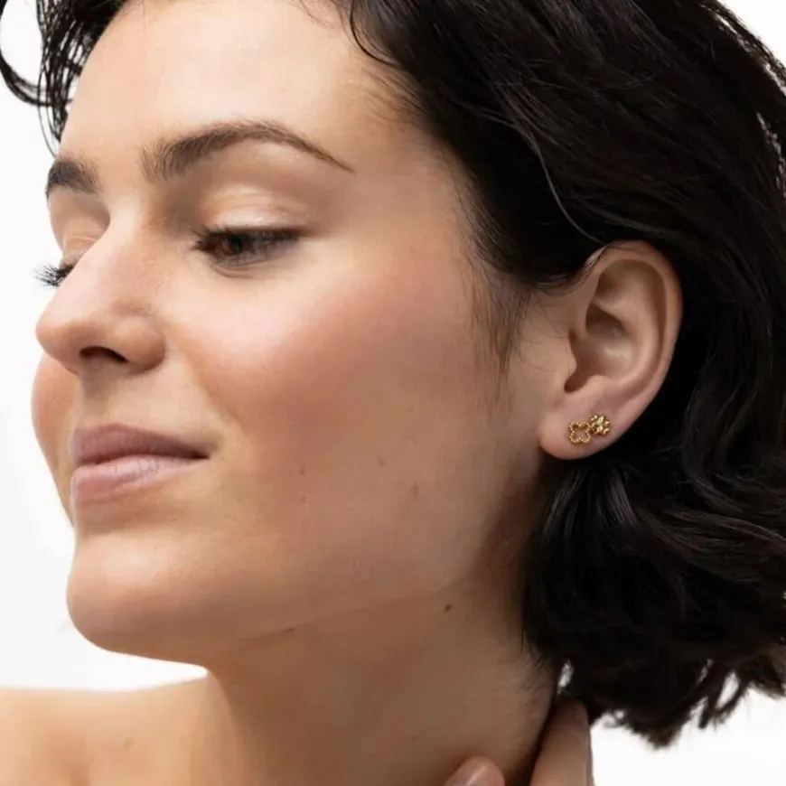 Irma Clover Stud Earrings